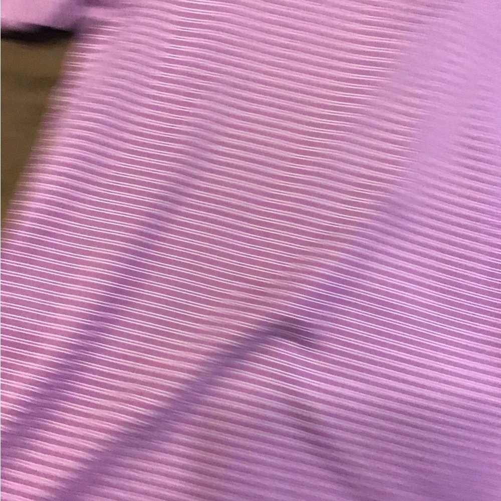 Masters Peter Millar Purple Polo Shirt with Stripes - Picture 5 of 5